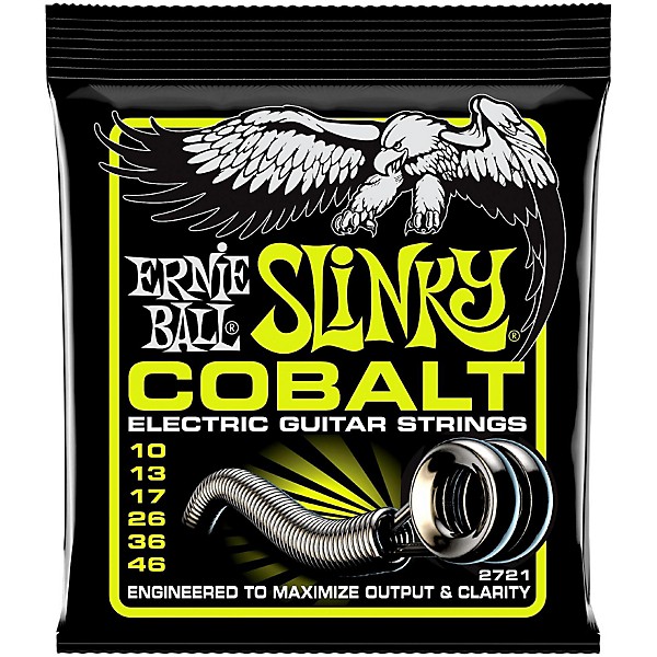 Ernie Ball 2723 Cobalt Super Slinky Electric Guitar Strings