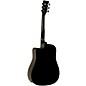 Rogue RA-090 Dreadnought Cutaway Acoustic-Electric Guitar Black