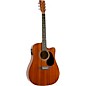 Rogue RA-090 Dreadnought Cutaway Acoustic-Electric Guitar Mahogany