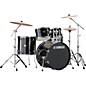 Yamaha Rydeen 5-Piece Shell Pack With 22" Bass Drum Black Glitter thumbnail