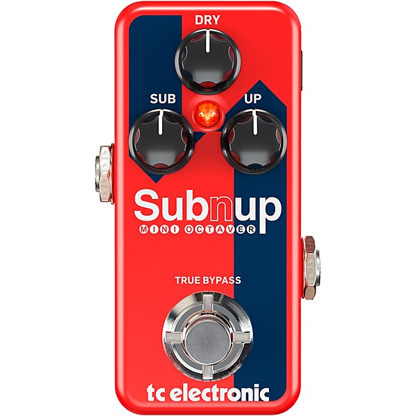 TC Electronic Sub 'N' Up Mini Octaver Effect Pedal