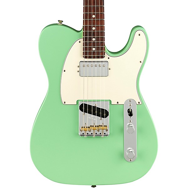 Fender American Performer Telecaster HS Rosewood Fingerboard Electric Guitar Satin Seafoam Green