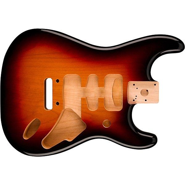 Fender Deluxe Stratocaster Alder Body 3-Color Sunburst