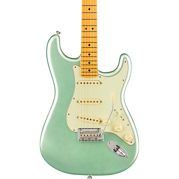 Fender American Professional II Stratocaster Maple Fingerboard Electric Guitar Mystic Surf Green