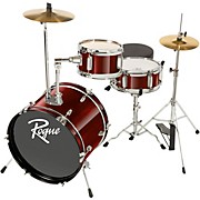 Lil' Kicker 3-Piece Junior Drum Set Dark Red