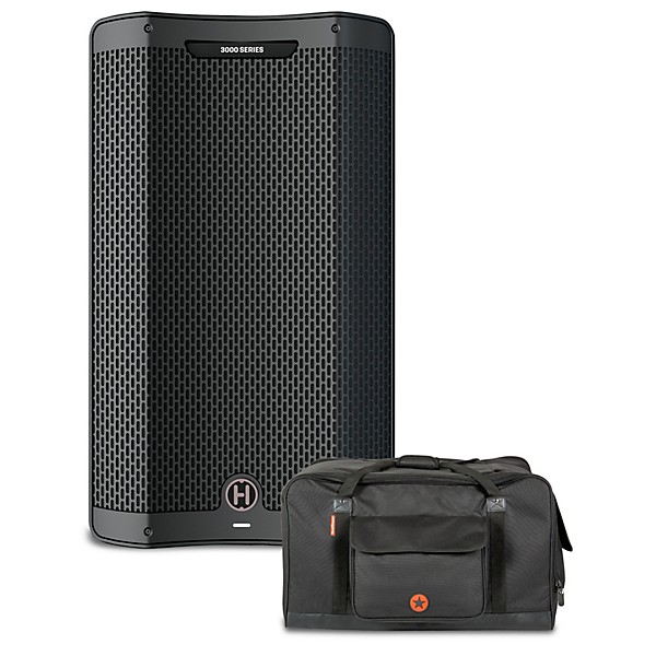 Harbinger VARI V3415 15" Powered Speaker With Road Runner Bag