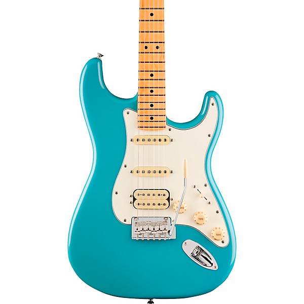 Fender Player II Stratocaster HSS Maple Fingerboard Electric Guitar Aquatone Blue