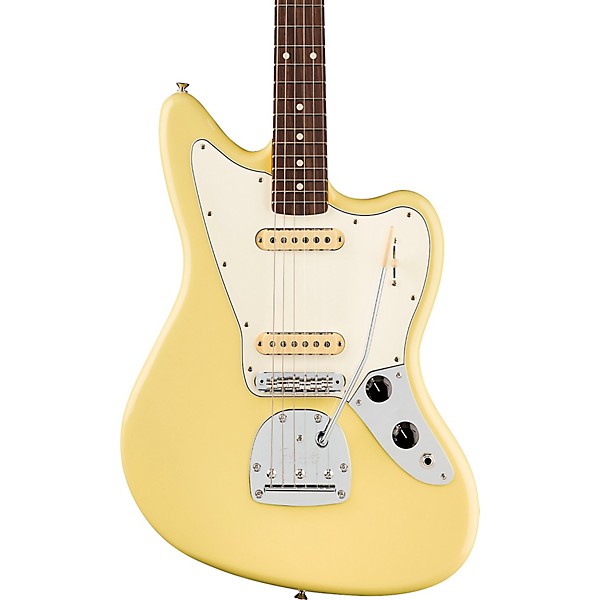 Fender Player II Jaguar Rosewood Fingerboard Electric Guitar Hialeah Yellow