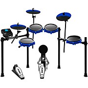 Nitro Mesh Limited-Edition Blue Lightning Electronic Drum Set