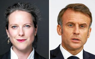 Emmanuel Macron a balayé, mardi, d’un revers de la main, la proposition du Nouveau Front populaire qui lui a soumis la candidature de Lucie Castets pour Matignon. (Joël Saget et Stéphanie Lecocq/AFP)