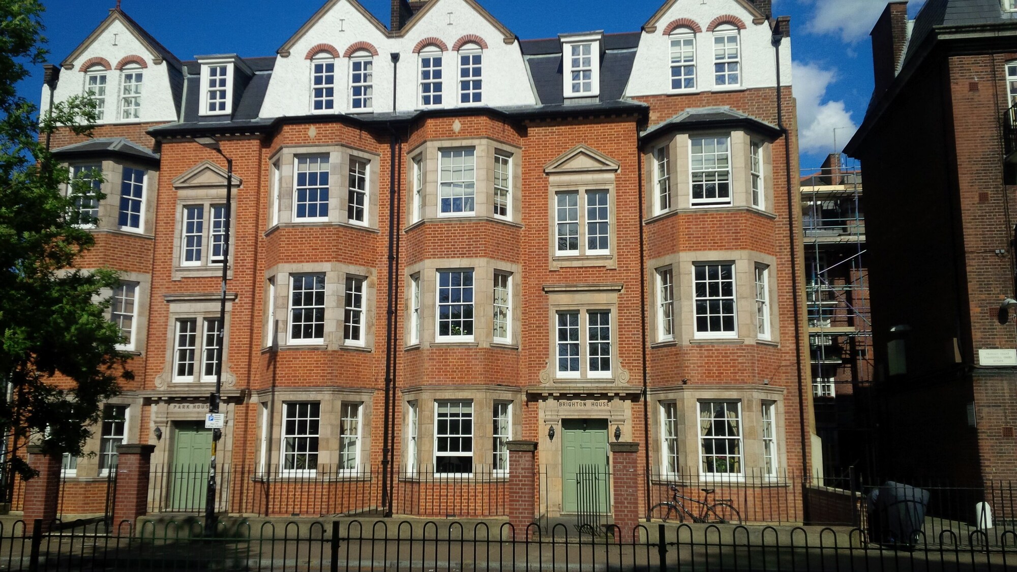 The front of the Apartments 