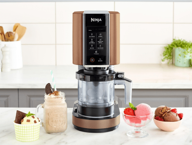 Image of the Ninja CREAMi Ice Cream Maker & Frozen Dessert Maker with 3 Tubs