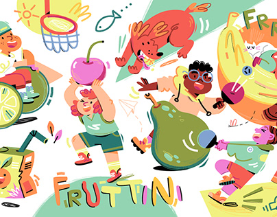 Fruttini_Playground Illustration