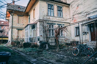 Abandoned Bicycles — Rusted, Broken, Forgotten They litter the streets, like fallen soldiers on a battlefield.