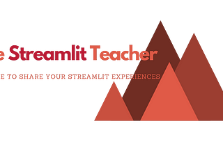 Guidelines to write in The Streamlit Teacher