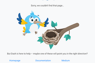 Handling 404: Page not found error in Flutter