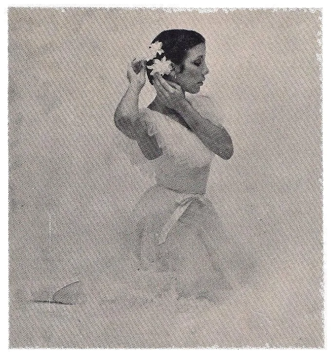 A portrait of Miss Gerri from her dance studio‘s first recital program, Over The Rainbow, which took place on December 13, 1981 in Miami, Florida