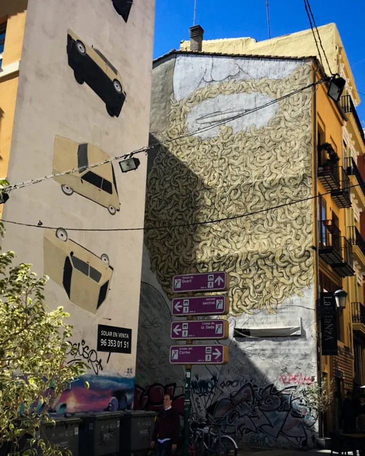 Valencia Street Art Map — Street Art Guide To Valencia, Spain