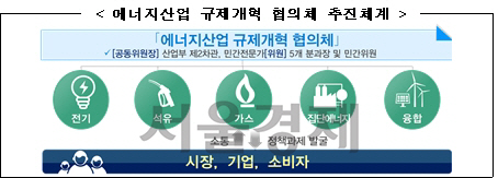 에너지신산업 규제개혁 협의체 체계./자료=산업통상자원부