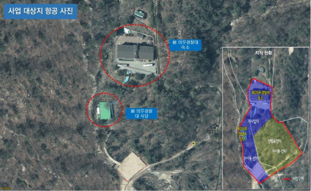 강북구 북한산 시민천문대 건립 사업 위치도. 사진제공=서울시