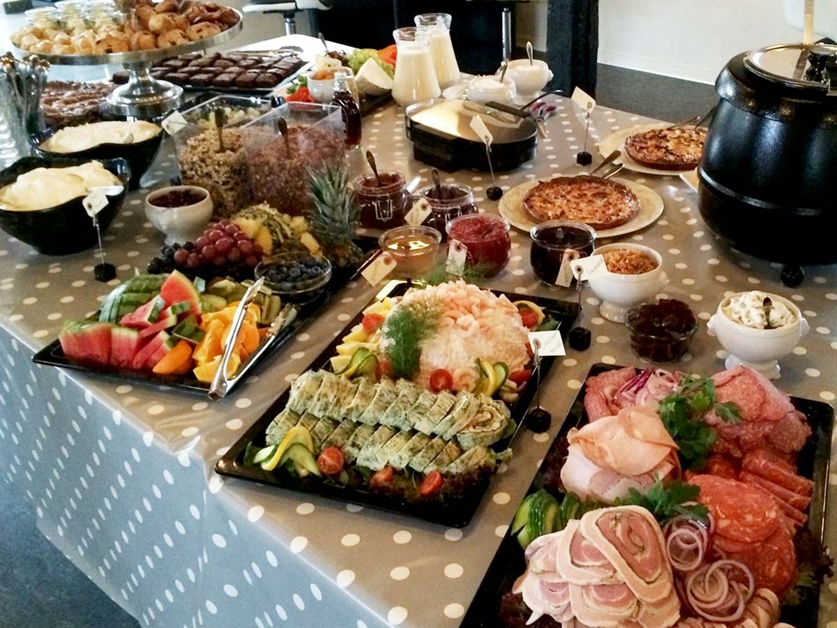 Luksus brunch buffet hver lørdag fra kl. 11.00 - 14.00