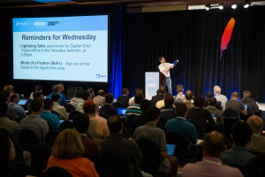 The Linux Foundation hosts its ApacheCon and Apache: Big Data conference at InterContinental Miami in Miami, Florida, on May 16 through May 17, 2017. (Stan Olszewski/SOSKIphoto)