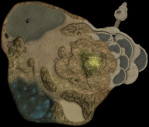 Overview map of The Forest Navel, shrunk from File:The Forest Navel HD.jpg.