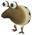 Artwork of the Whiptongue Bulborb from Pikmin 3.