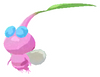 Lifelog artwork of a Winged Pikmin with no decor from Pikmin Bloom.