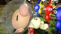 Captain Olimar asleep.