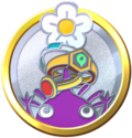 A badge in Pikmin Bloom.