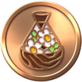 A badge in Pikmin Bloom.