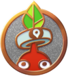 A badge in Pikmin Bloom.