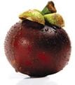 A mangosteen in real life.