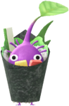 A Purple Sushi Restaurant Decor Pikmin with Sushi decor from Pikmin Bloom.