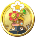 A badge in Pikmin Bloom.