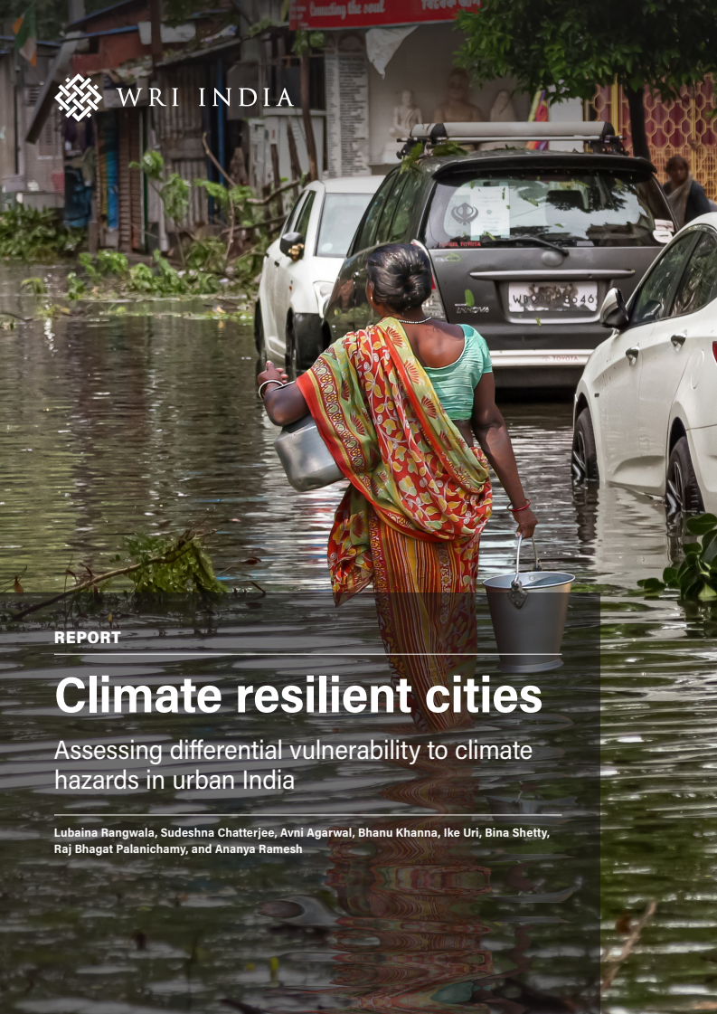 기후 탄력 도시 : 인도 도시의 기후 위험에 대한 차별적 취약성 평가 (Climate Resilient Cities: Assessing Differential Vulnerability to Climate Hazards in Urban India)