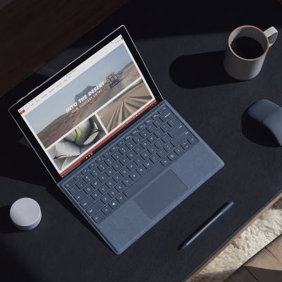 Surface Pro Core i5 and i7 SKUs are lighter, with the same thin iconic design. The core m3 and i5 models are fanless. This required amazing engineering innovations to ensure we delivered a device with the right thermals that can still deliver on power.