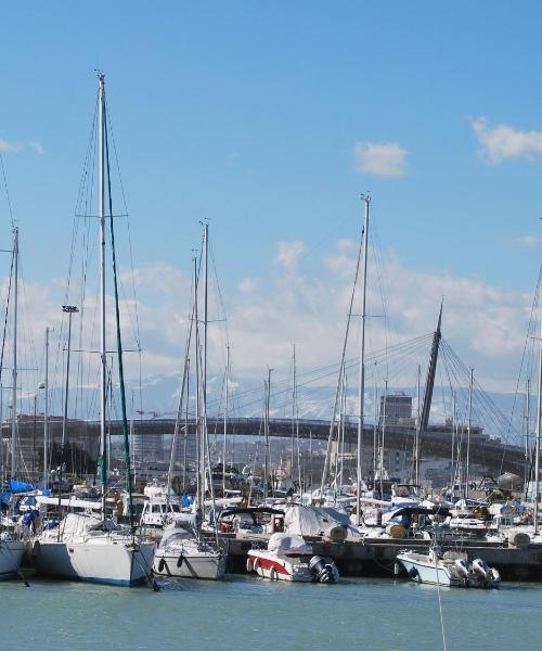 Een mooi uitzicht op Pescara