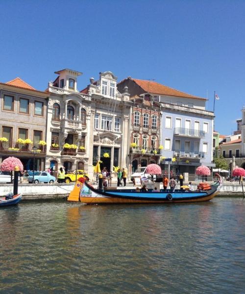 En vacker bild av Aveiro