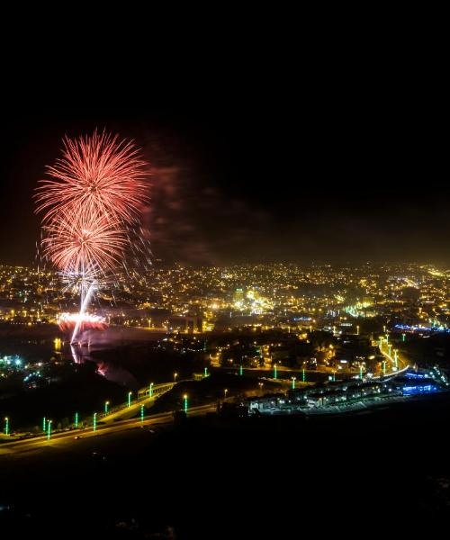 Een mooi uitzicht op Abha