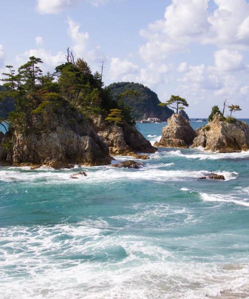 Una hermosa vista de Tottori