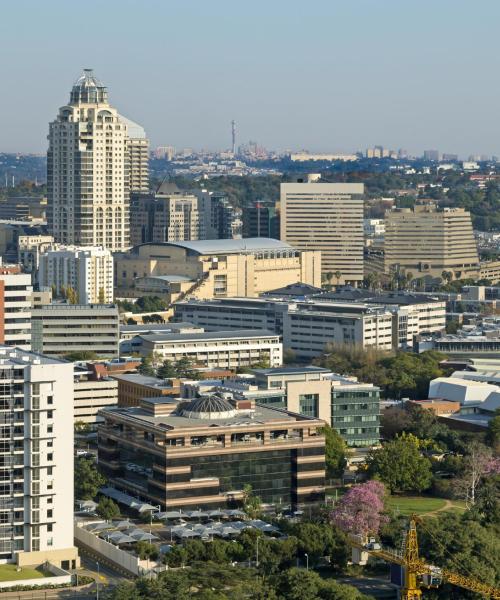 Dzielnica miasta Johannesburg, gdzie najchętniej zatrzymują się nasi podróżujący.