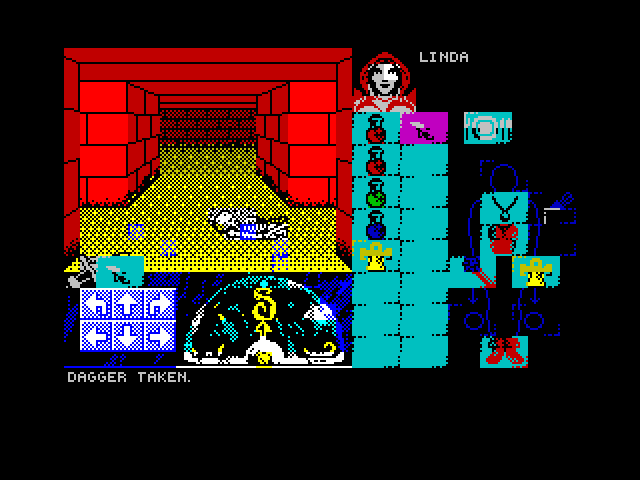 Screenshot 3D Dungeon on ZX