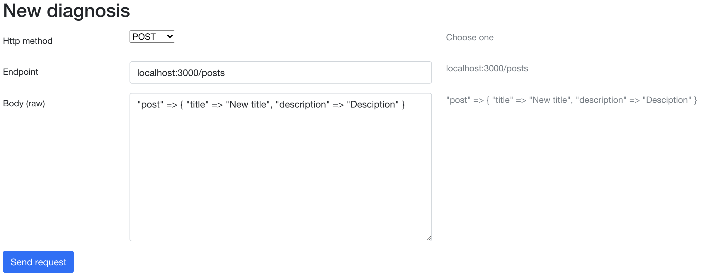 lecter example post form