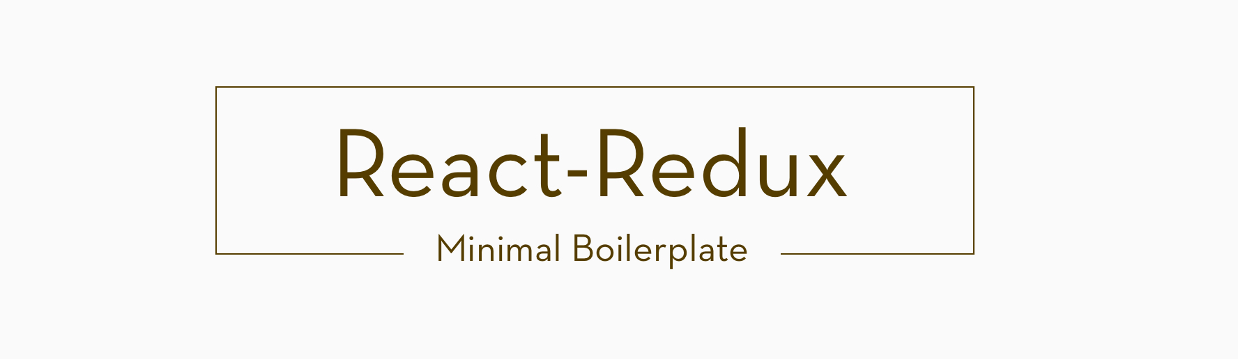 react redux boilerplate banner