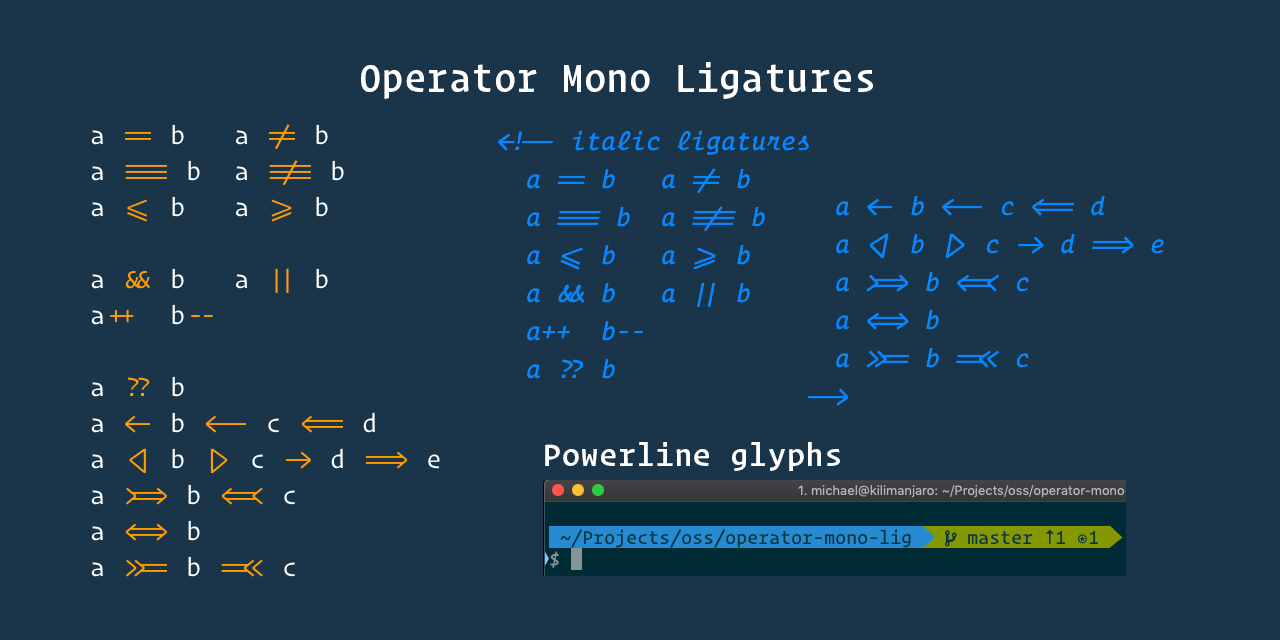 operator-mono-lig