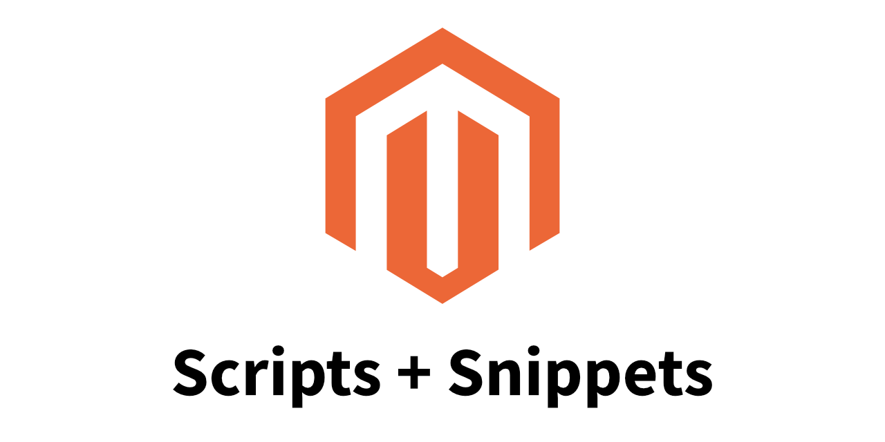 Magento-Ecommerce-CE--Scripts-Snippets