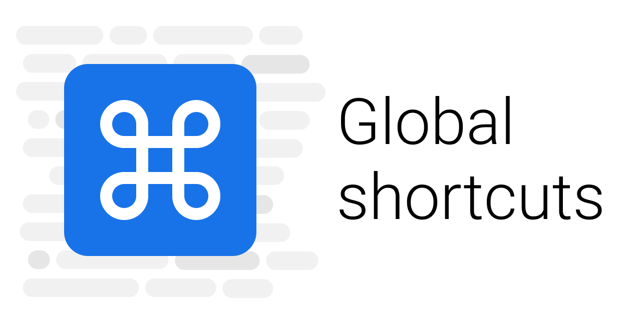 global-shortcuts