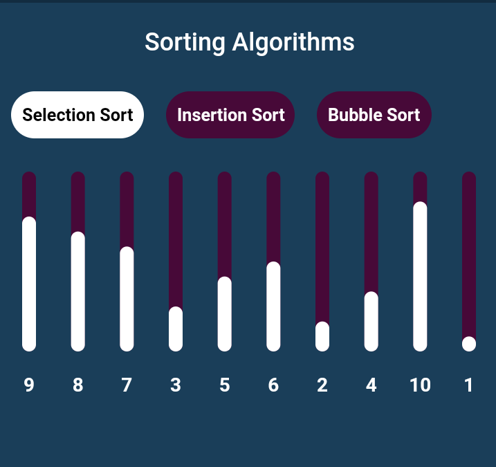 SortingAlgorithmsVisualizer